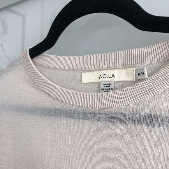 Sheer Light Pink T-shirt - Picture 3 of 3